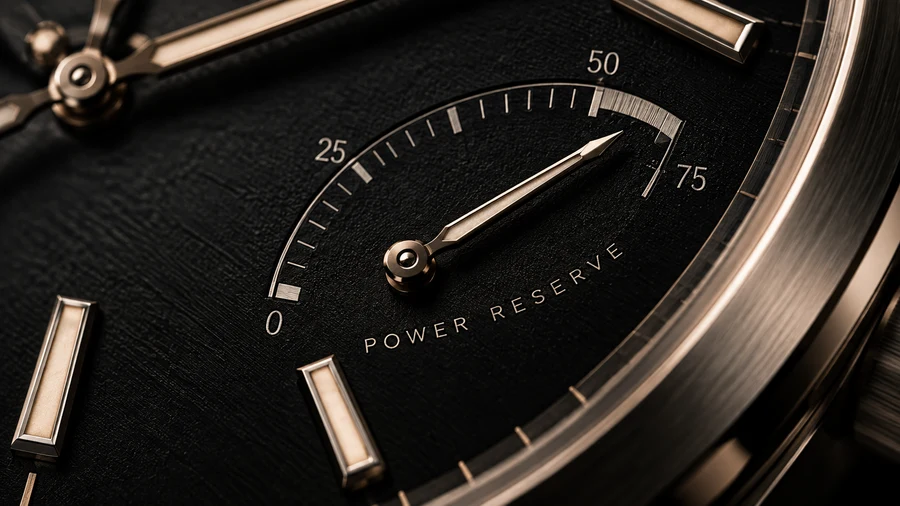 Power reserve indicator